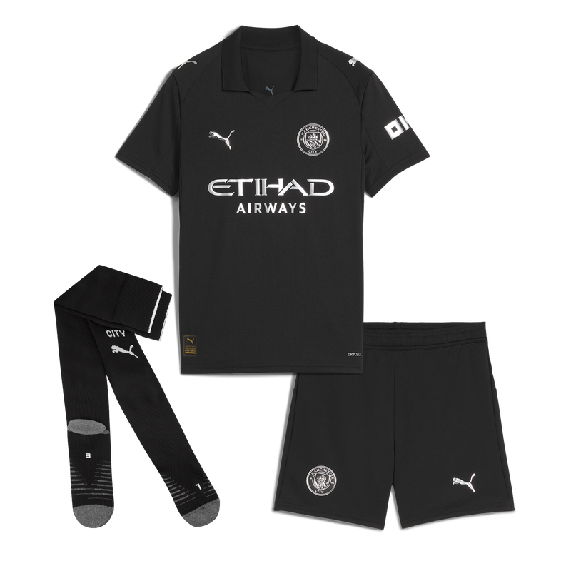 Tenue extérieure complète enfant Manchester City 25/26 - 